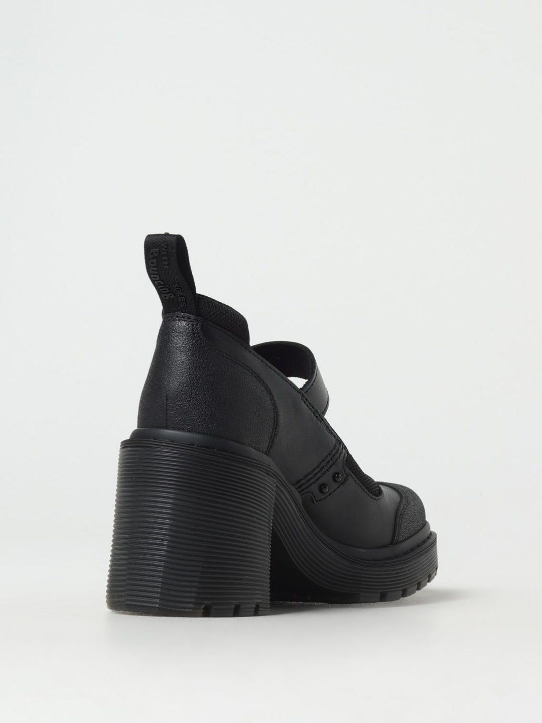 Women’s Dr. Martens Black Leather Platform Pumps