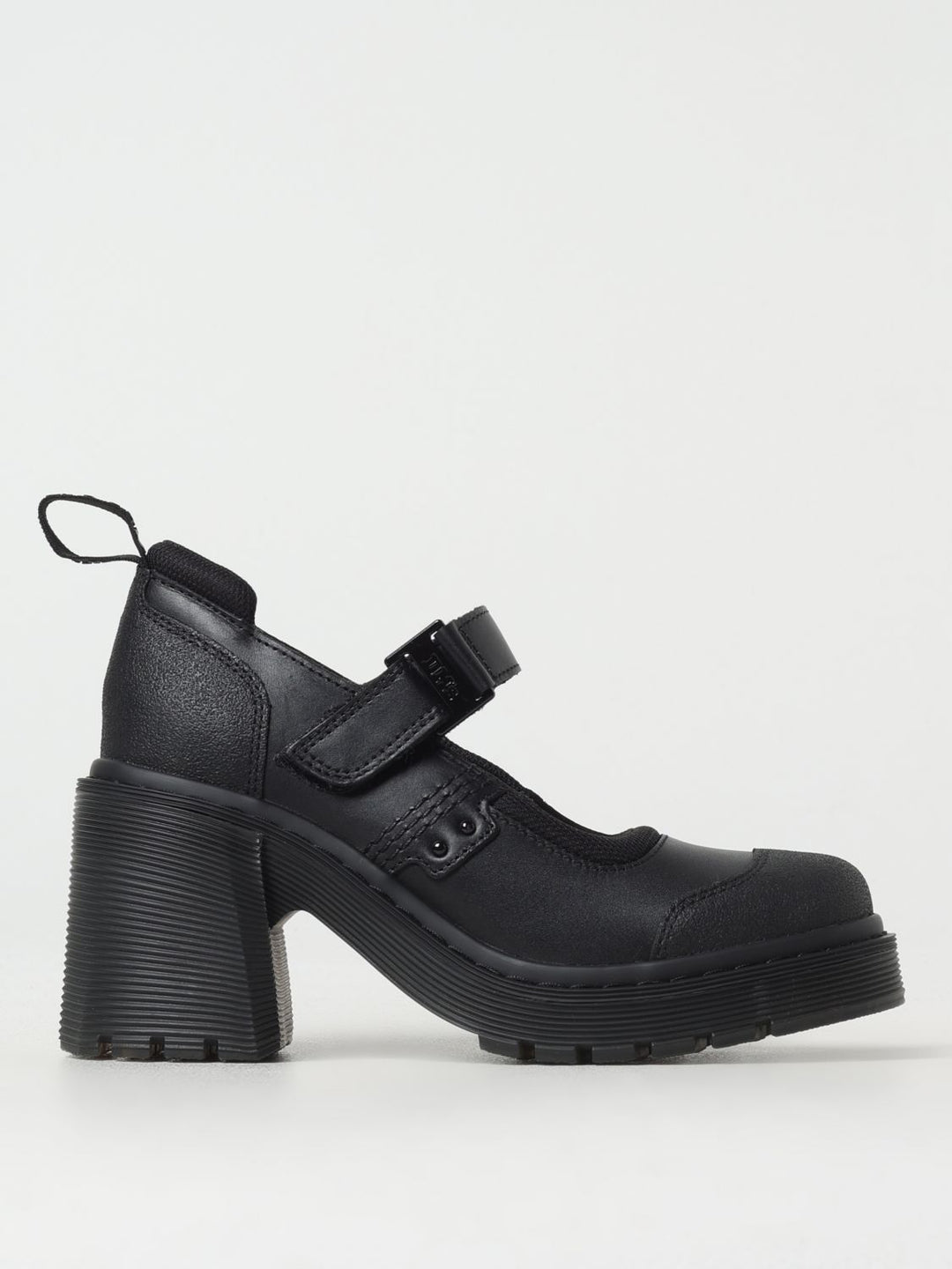 Women’s Dr. Martens Black Leather Platform Pumps