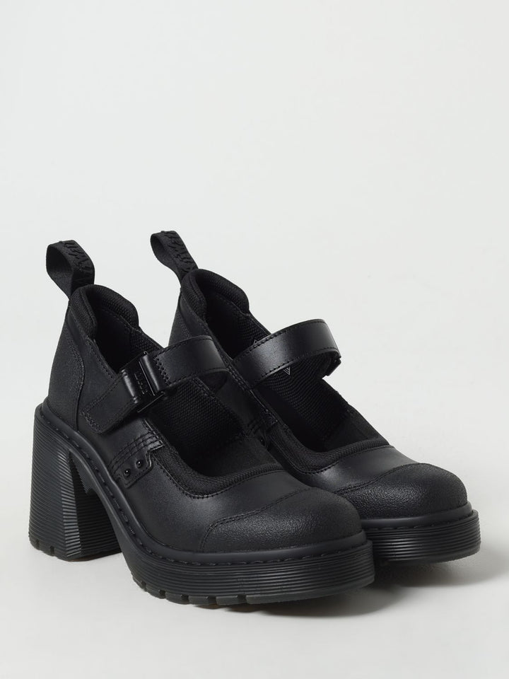 Women’s Dr. Martens Black Leather Platform Pumps