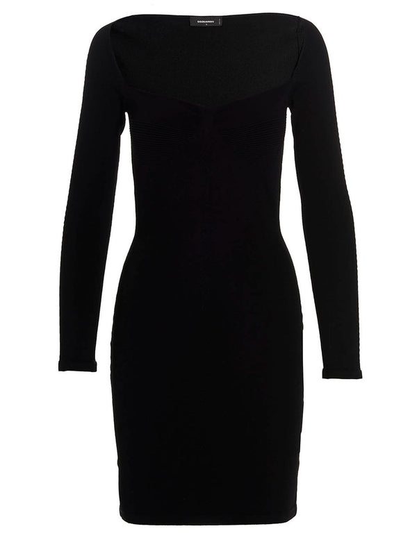 Women’s Dsquared² Black Viscose Mini Skirt