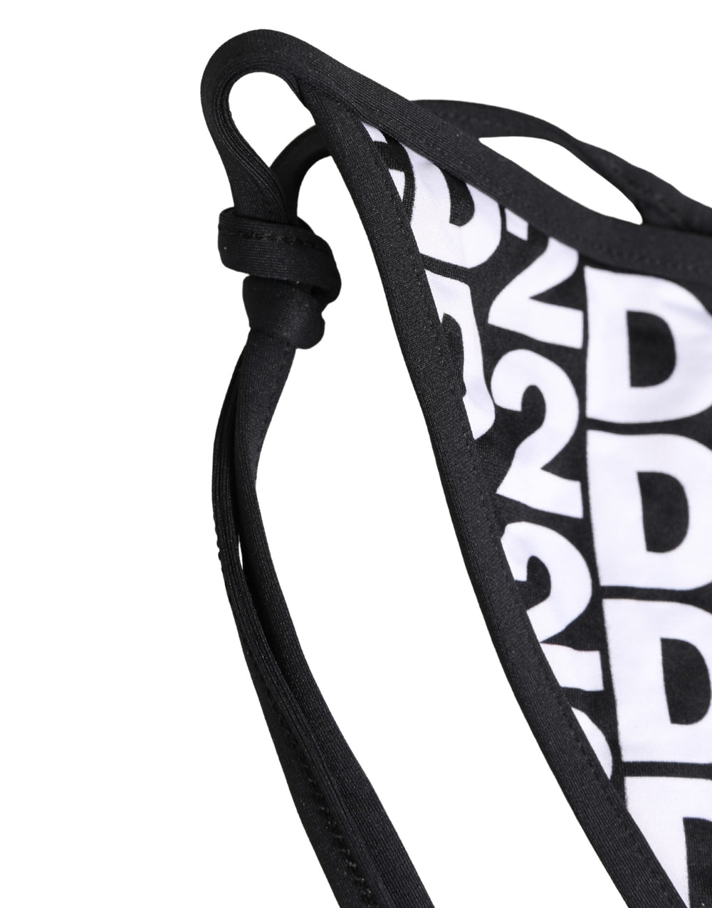 Women’s Dsquared² Multicolor Nylon Logo Print Bikini Bottom Swimwear