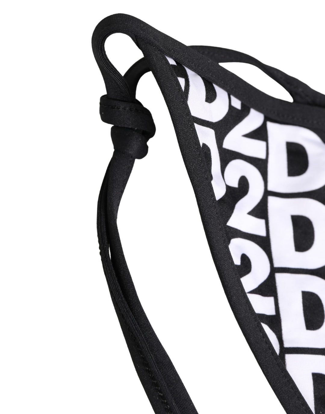 Women’s Dsquared² Multicolor Nylon Logo Print Bikini Bottom Swimwear