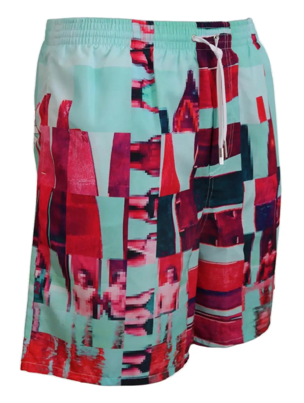 Women’s Dsquared² Multicolor Printed Beachwear Shorts Swimwear