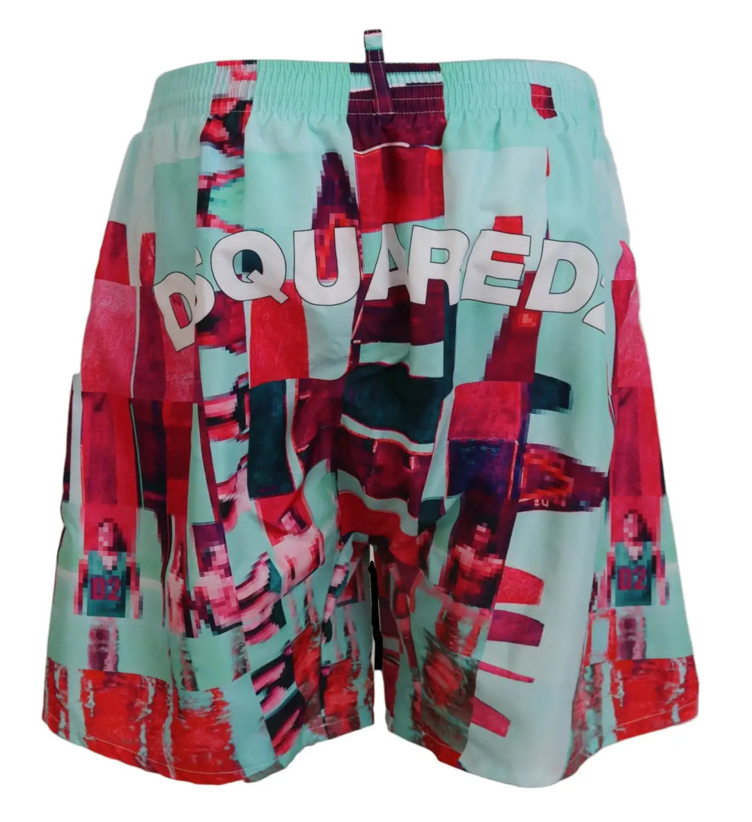 Women’s Dsquared² Multicolor Printed Beachwear Shorts Swimwear