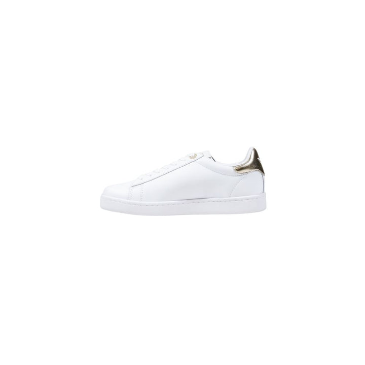 Women’s Ea7 Emporio Armani White Leather Low Top Sneakers