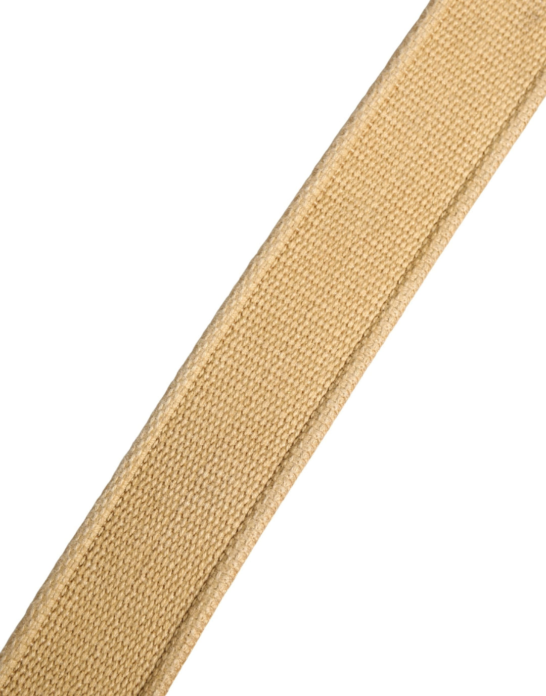 Women’s Ermanno Scervino Beige Canvas Embellished Metal Buckle Belt
