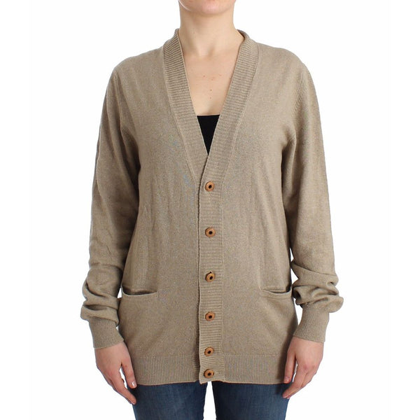 Women’s Ermanno Scervino Beige Rayon Cardigan