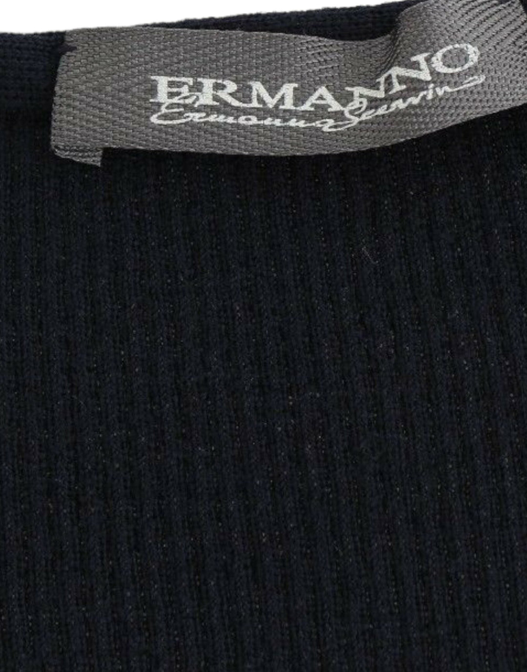 Women’s Ermanno Scervino Blue Knitted Wool Stretch Sweater Top