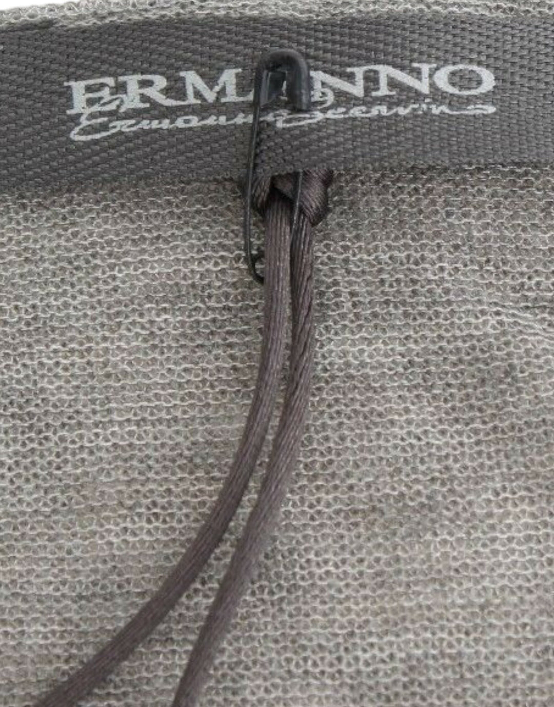 Women’s Ermanno Scervino Gray Wool Blend Stretch Long Sleeve Sweater