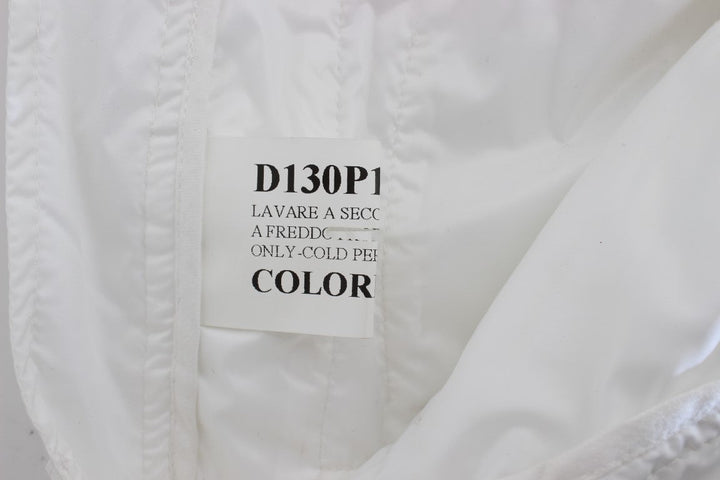 Women’s Ermanno Scervino White Nylon Padded Slim Fit Cargo Pants