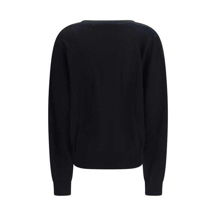 Women’s Extreme Cashmere Black Wool Oves Aries Sweatshirt