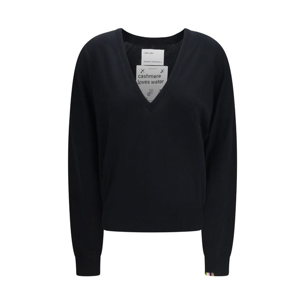 Women’s Extreme Cashmere Black Wool Oves Aries Sweatshirt