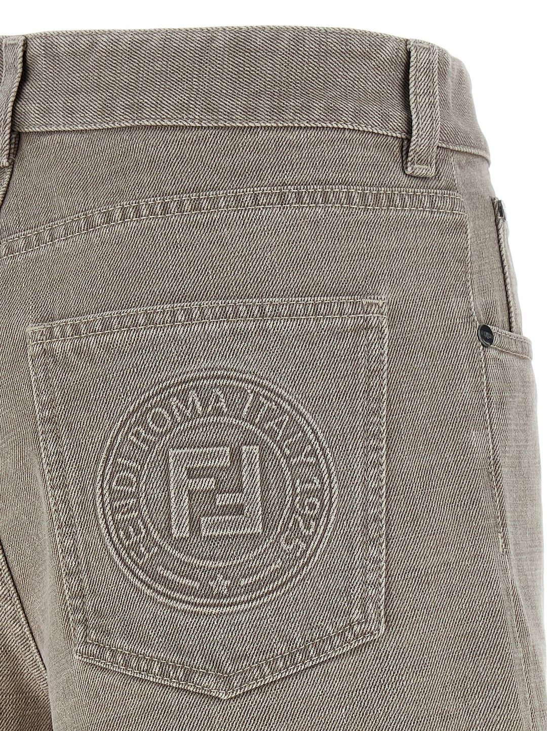 Women’s Fendi Beige Cotton Bermuda Shorts