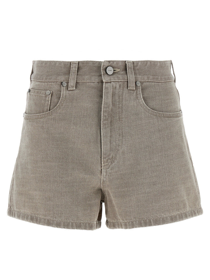 Women’s Fendi Beige Cotton Bermuda Shorts