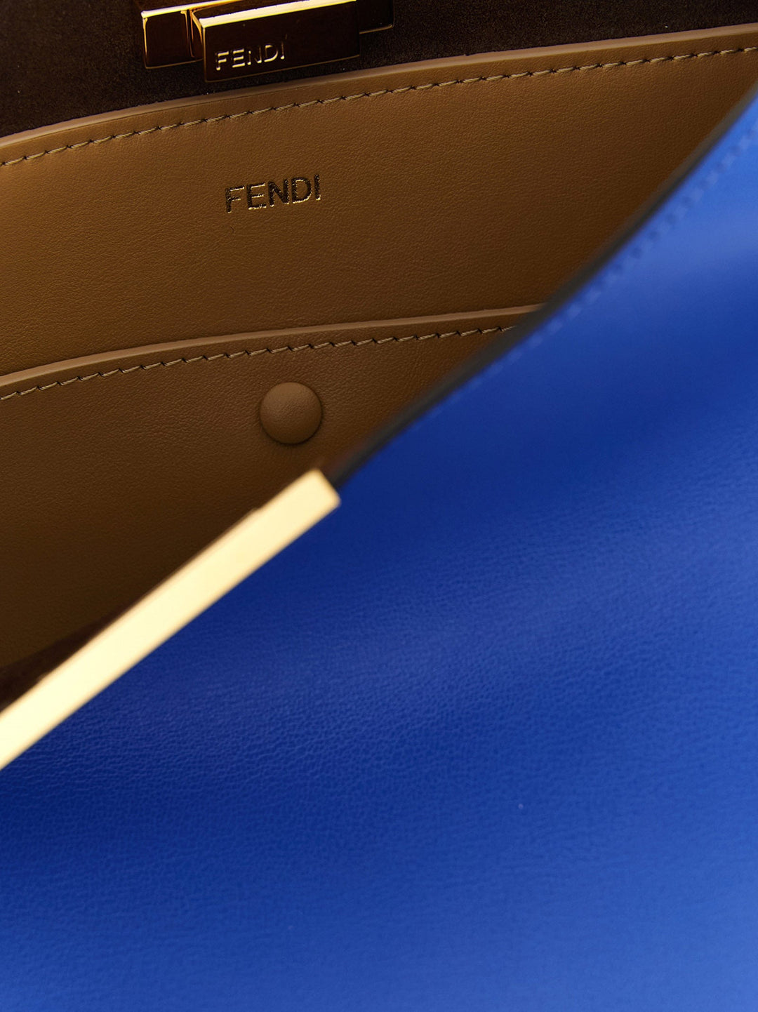 Women’s Fendi Blue Calfskin Handbag