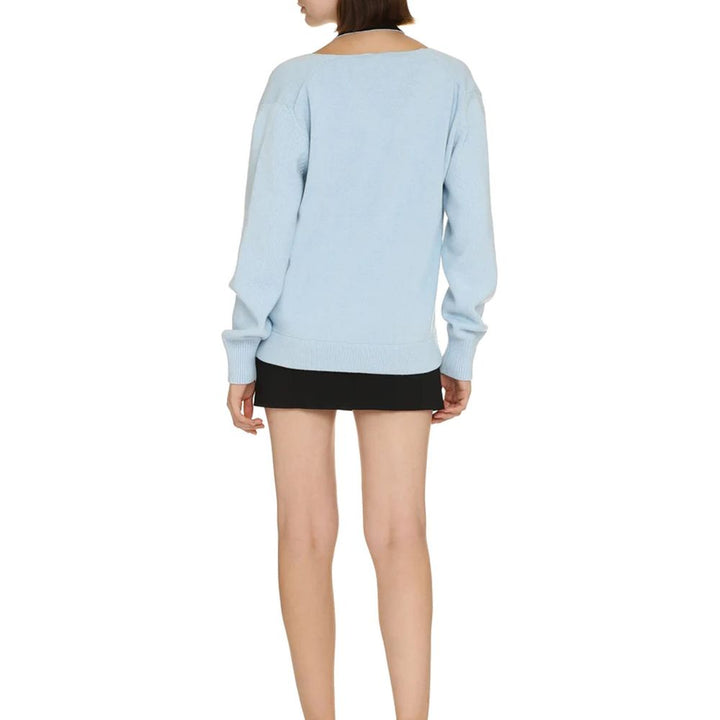 Women’s Fendi Blue Cashmere Cardigan