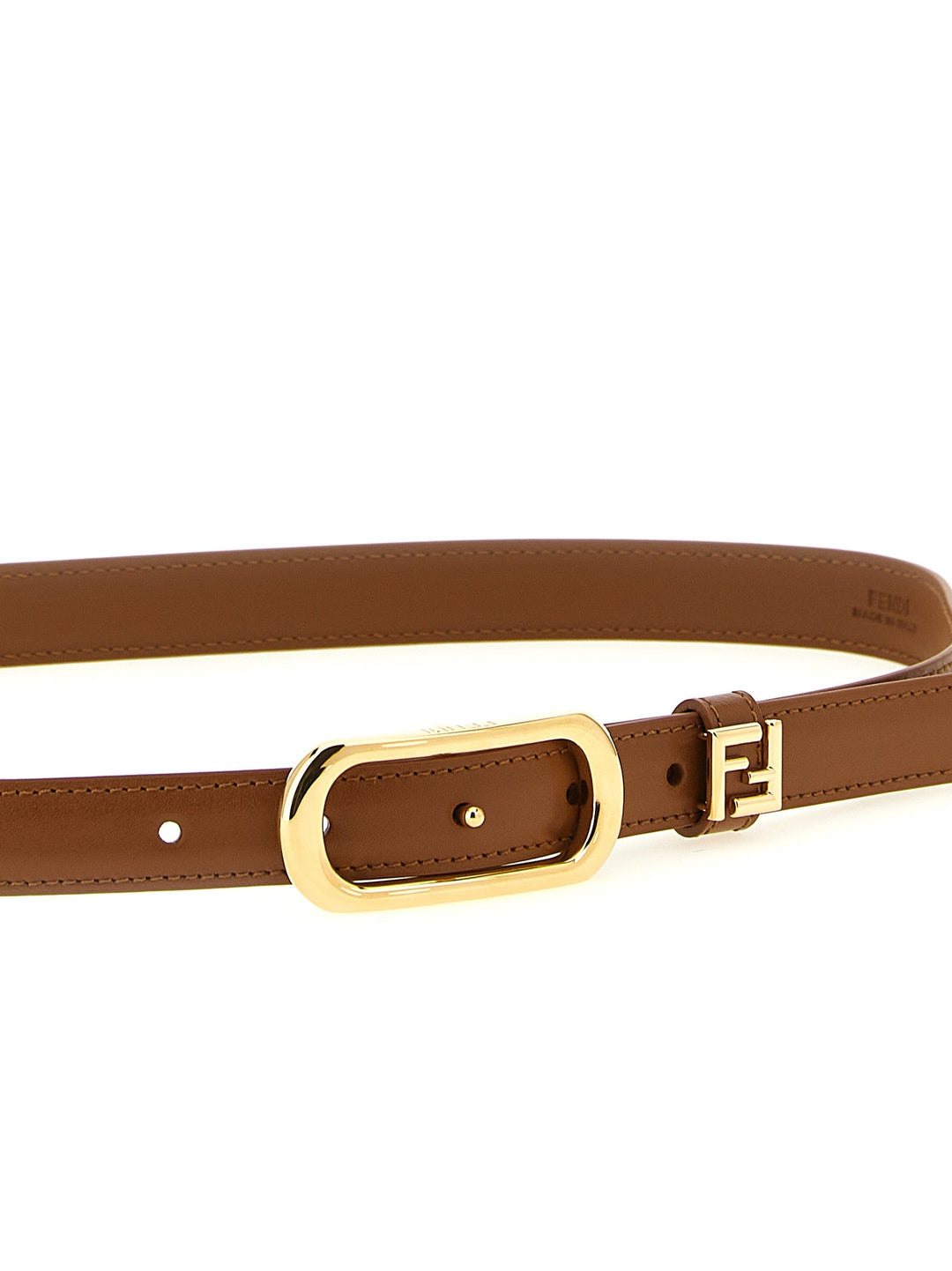Women’s Fendi Brown Calfskin Regular Belt