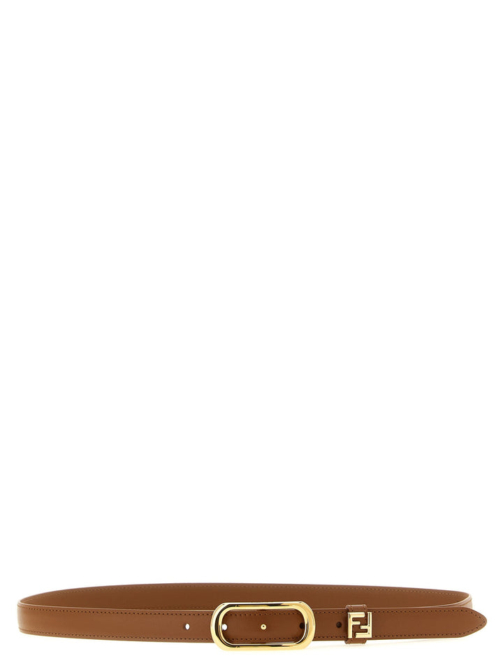 Women’s Fendi Brown Calfskin Regular Belt