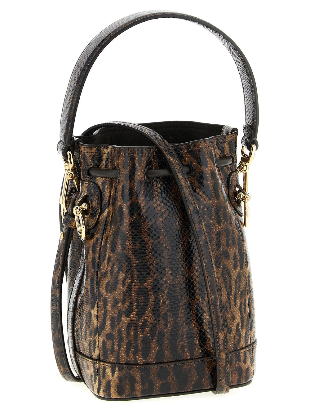 Women’s Fendi Brown Velvet Leather Handbag