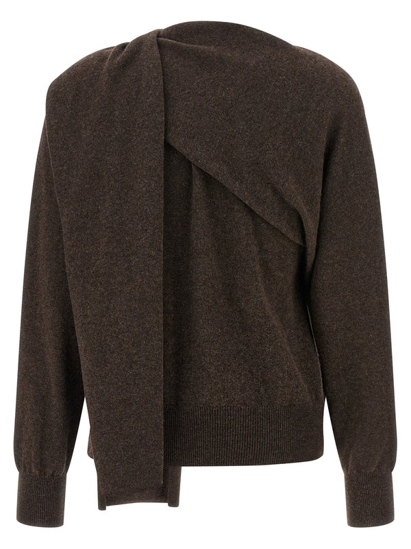 Women’s Ferragamo Brown Cashmere Cardigan