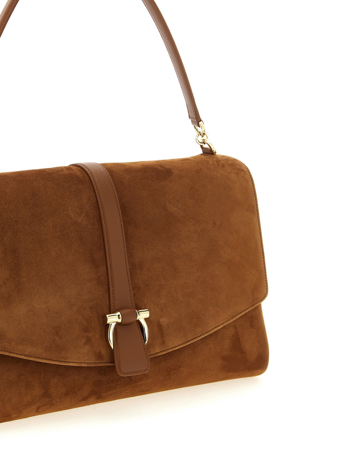 Women’s Ferragamo Brown Goatskin Shoulder Bag