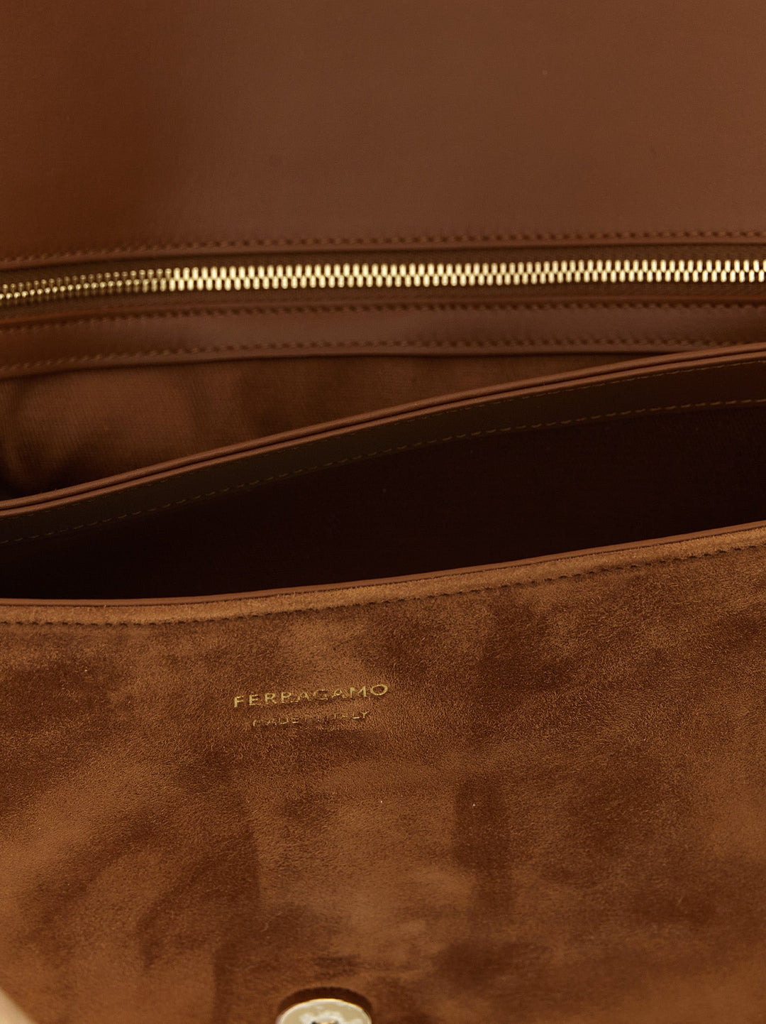 Women’s Ferragamo Brown Goatskin Shoulder Bag