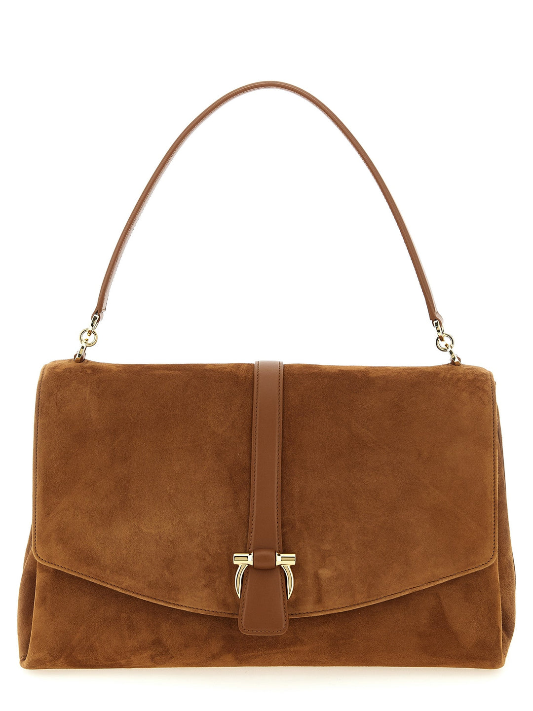Women’s Ferragamo Brown Goatskin Shoulder Bag