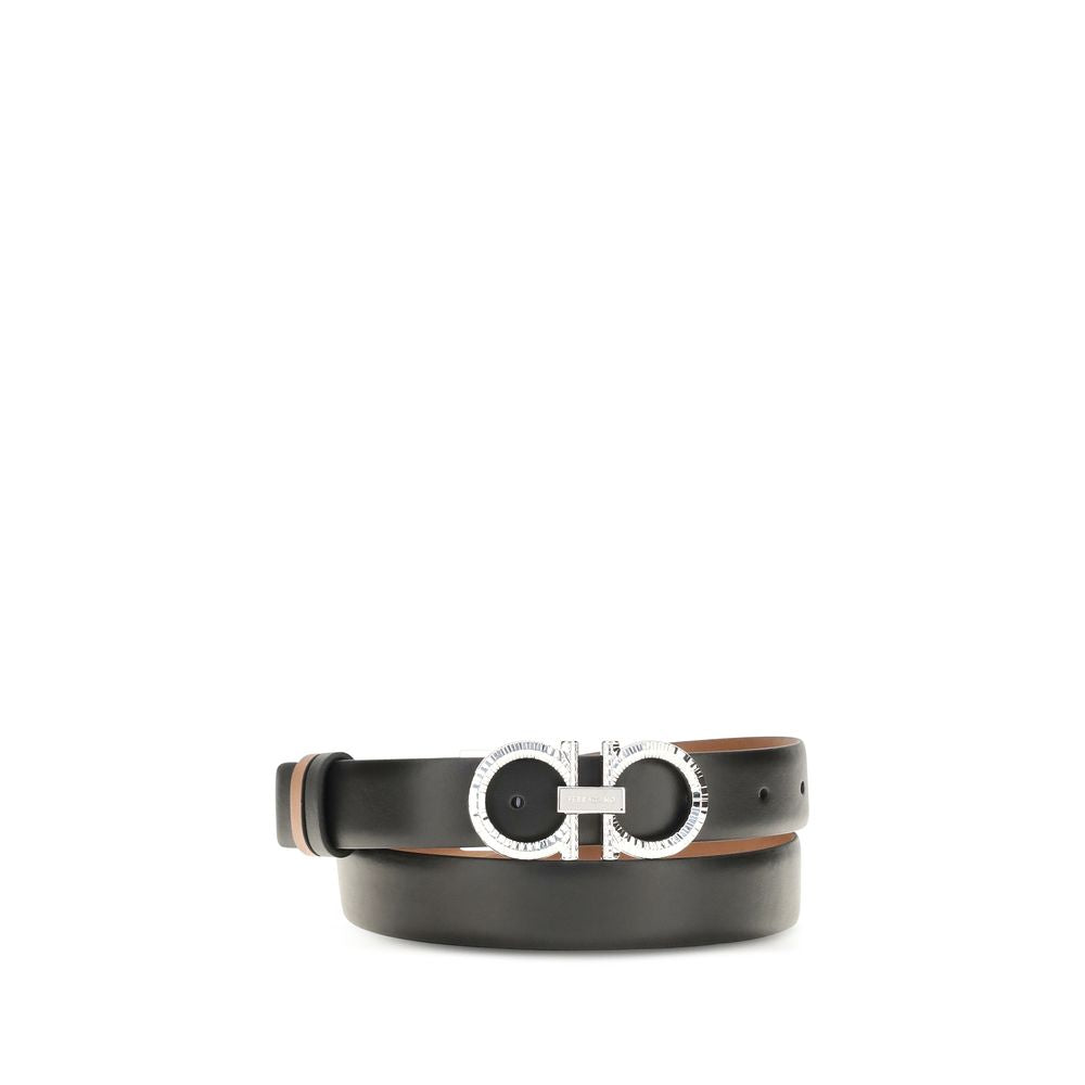 Women’s Ferragamo Multicolor Calf Leather Bos Taurus Regular Belt