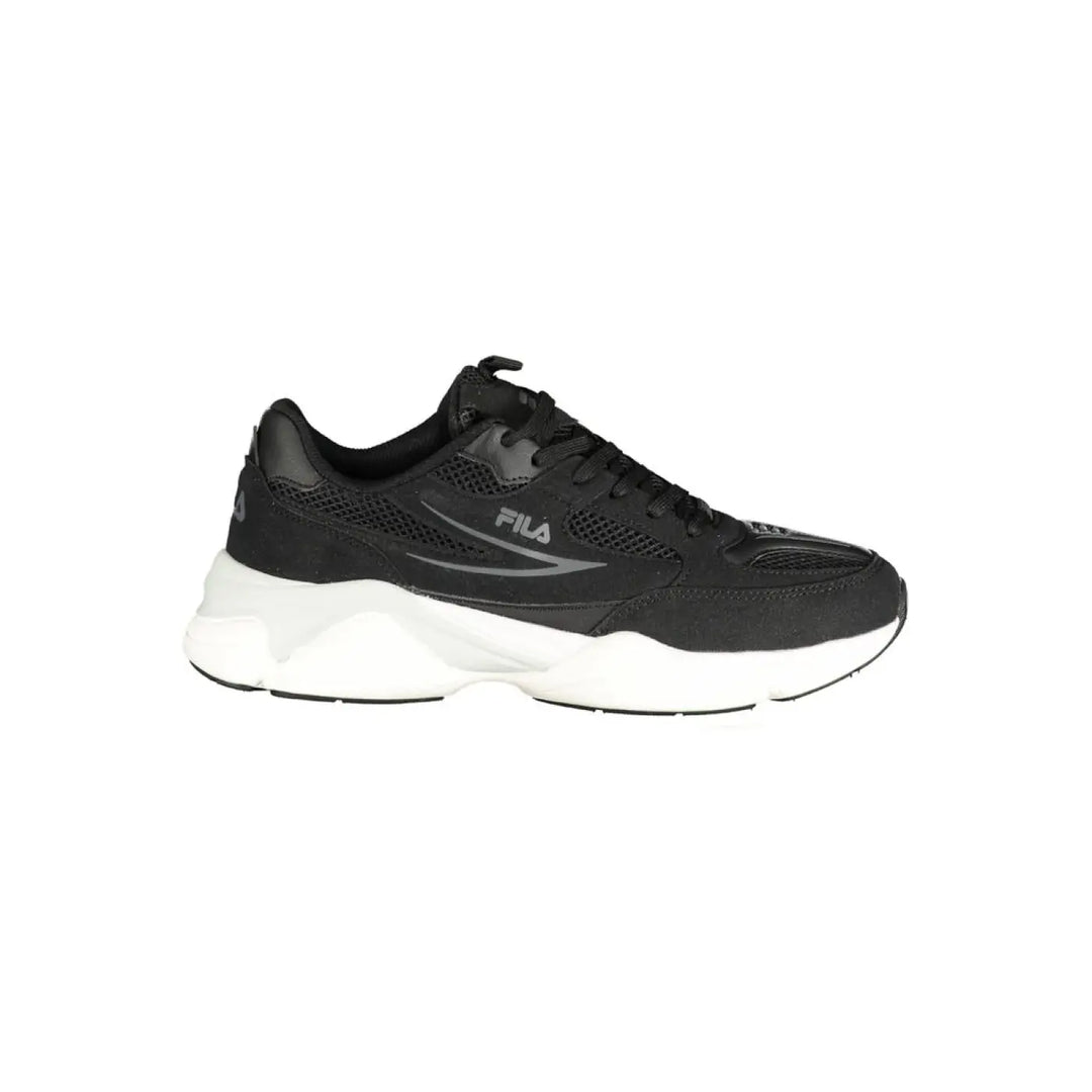Women’s Fila Black Polyurethane Men Sneaker