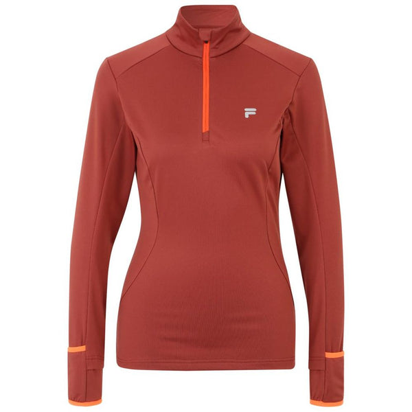 Women’s Fila Burgundy Polyester Sweatshirt