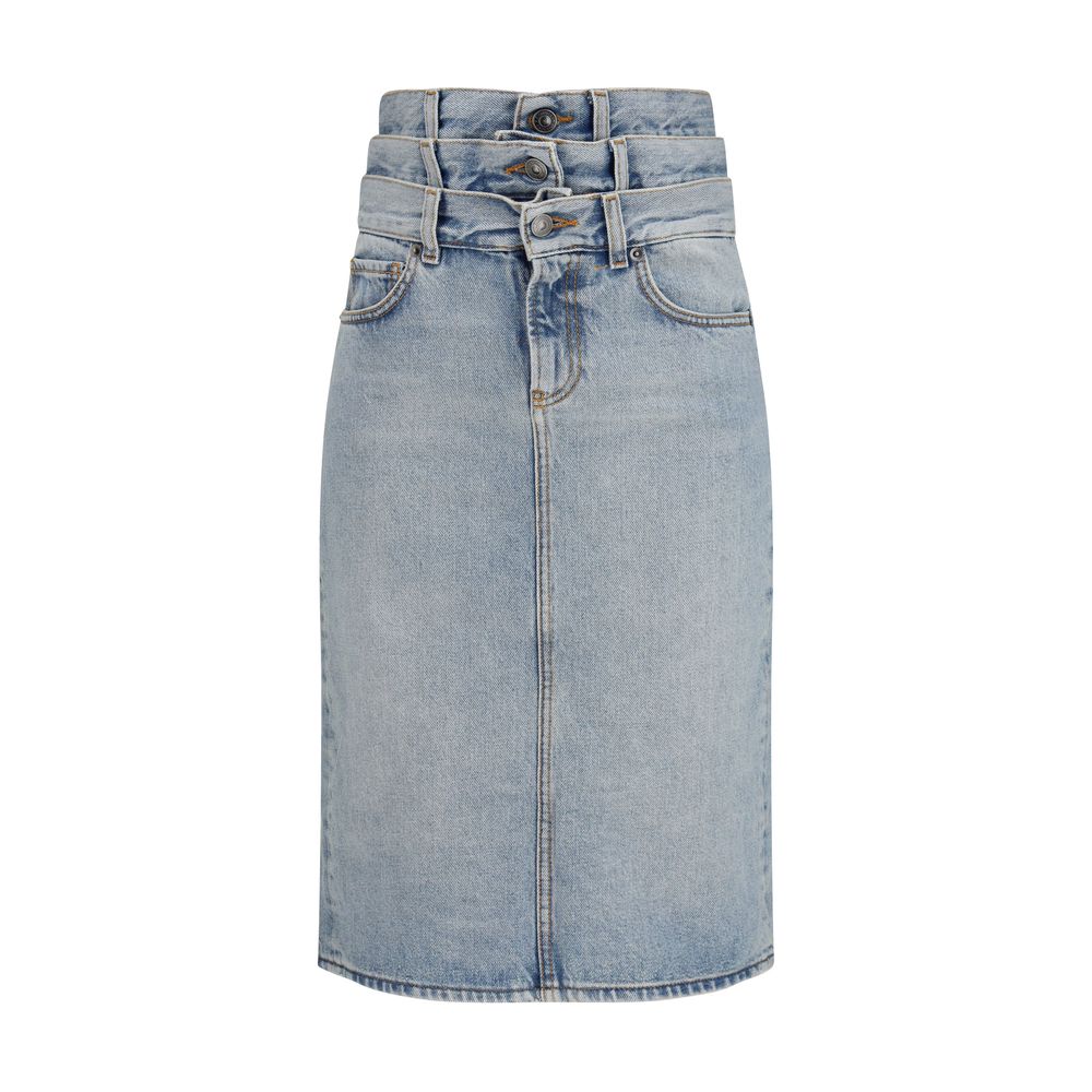 Women’s Fiorucci Blue Denim Skirt