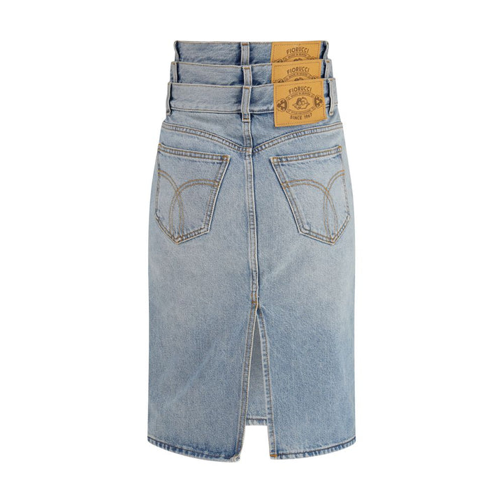 Women’s Fiorucci Blue Denim Skirt