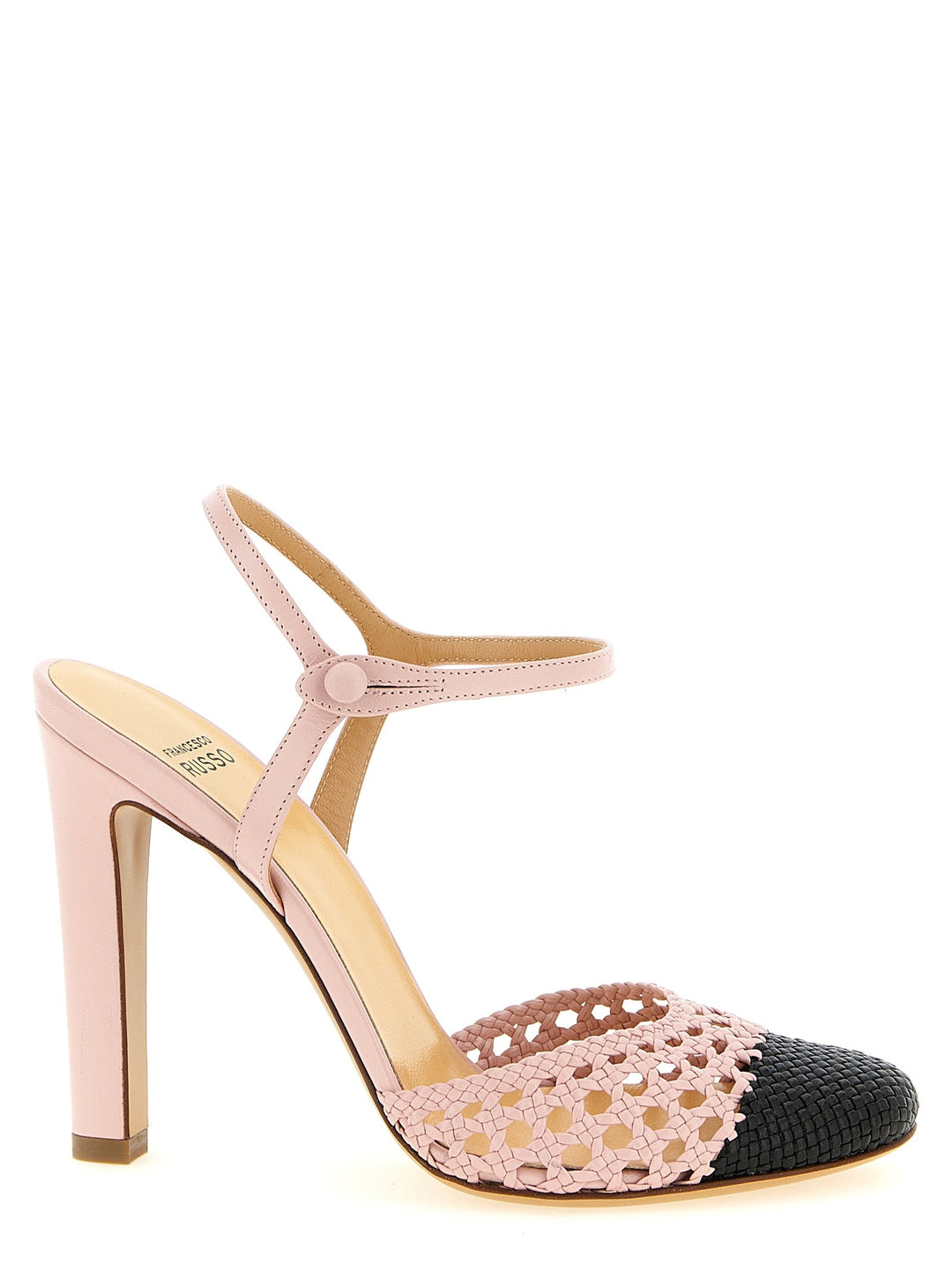 Women’s Francesco Russo Multicolor Goatskin High Heel Pumps