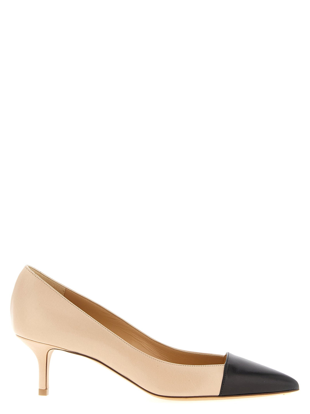 Women’s Francesco Russo Multicolor Goatskin Mid Heel Pumps