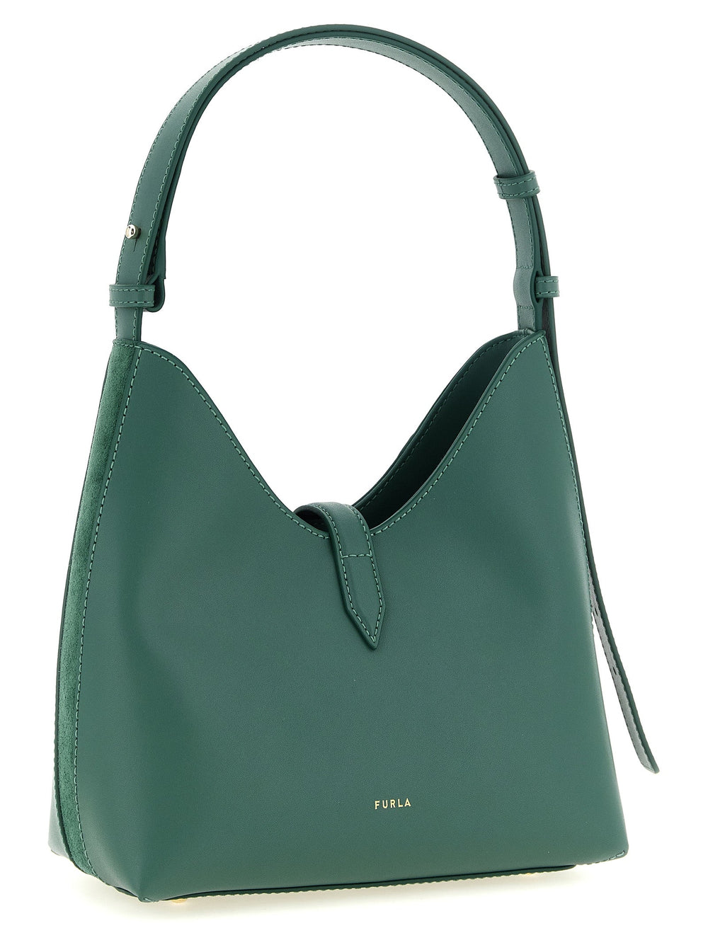 Women’s Furla Bicolor Calfskin Shoulder Bag