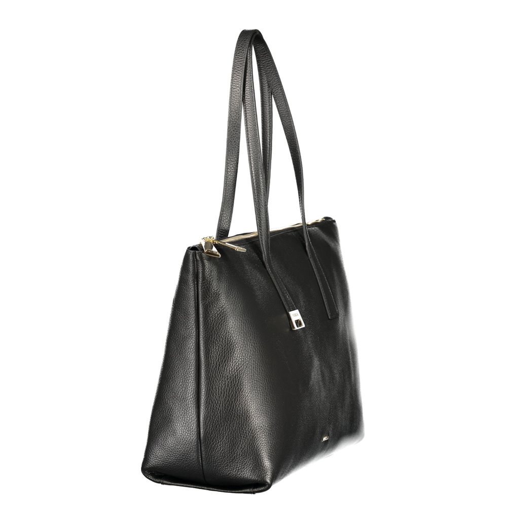 Furla Black Leather Women&