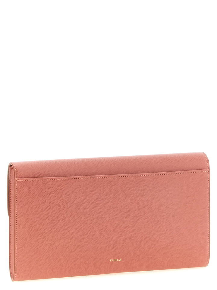 Women’s Furla Multicolor Calfskin Clutch Bag