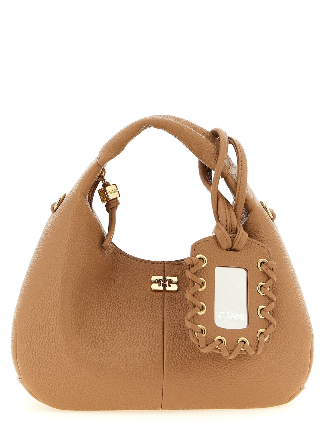 Women’s Ganni Beige Polyester Handbag