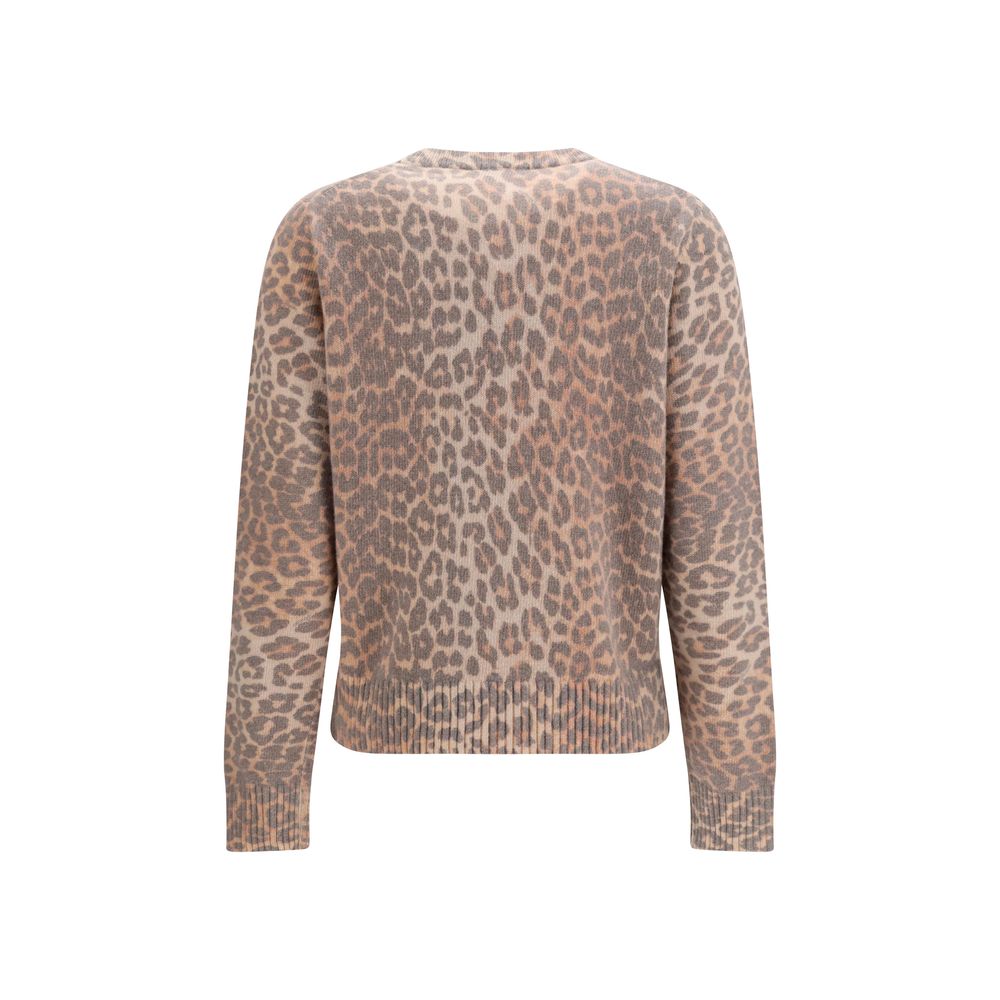 Women’s Ganni Beige Wool Oves Aries Sweatshirt