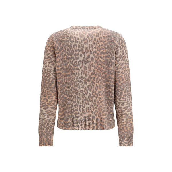 Women’s Ganni Beige Wool Oves Aries Sweatshirt