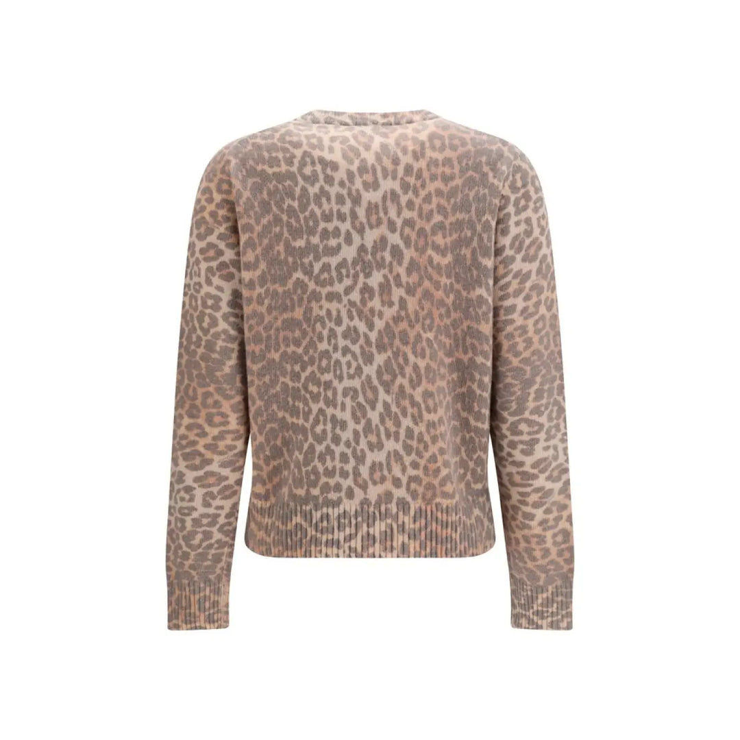 Women’s Ganni Beige Wool Oves Aries Sweatshirt