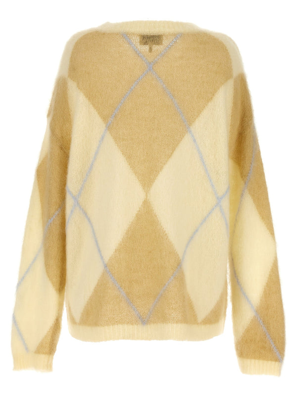 Women’s Ganni Bicolor Wool Cardigan
