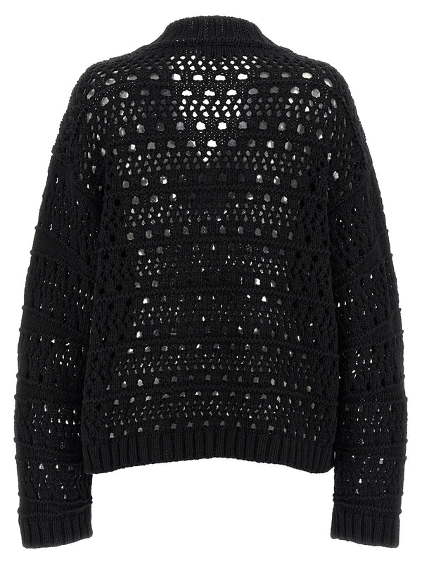 Women’s Ganni Black Cotton Cardigan