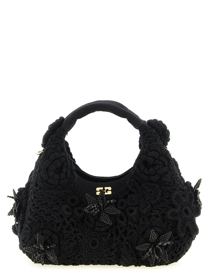 Women’s Ganni Black Organic Cotton Handbag
