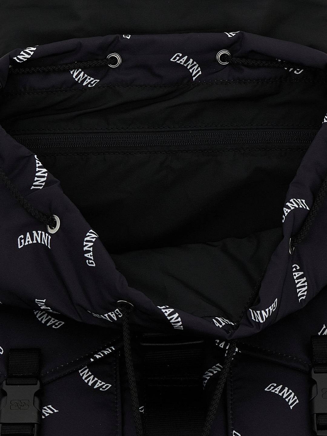Women’s Ganni Black Polyester Backpack