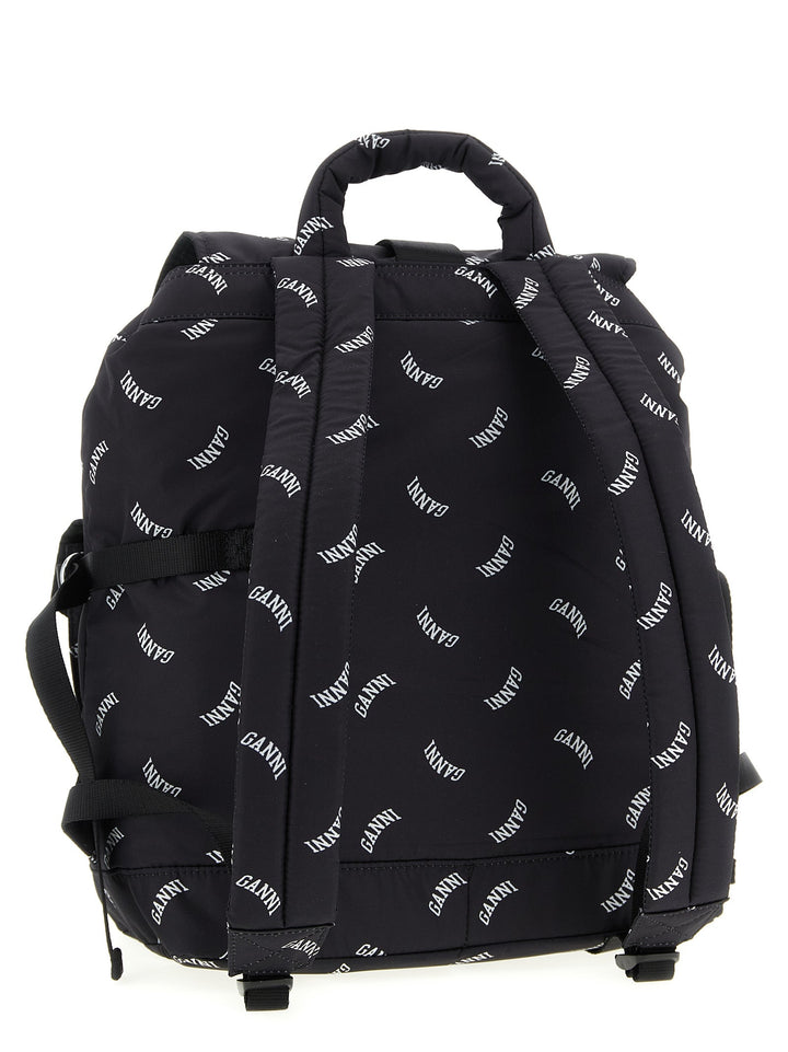Women’s Ganni Black Polyester Backpack