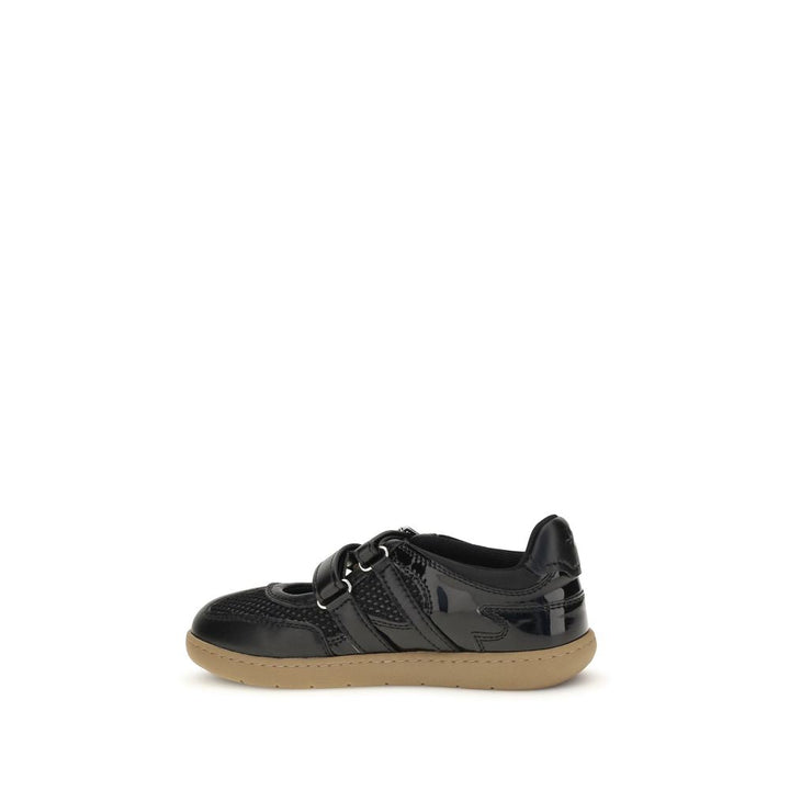 Women’s Ganni Black Polyester Ballet Flats