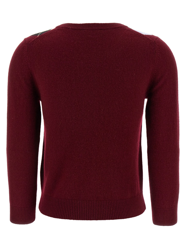 Women’s Ganni Bordeaux Merino Wool Cardigan
