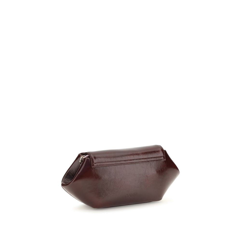 Women’s Ganni Bordeaux Polyethylene Shoulder Bag