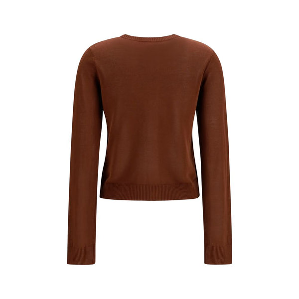 Women’s Ganni Brown Cotton Cardigan